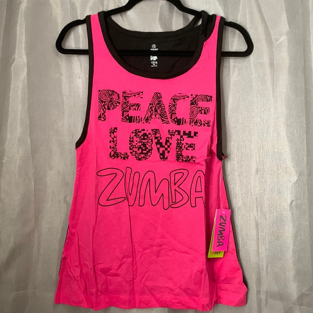Peace love Zumba. Love N Zumba Loose Tank